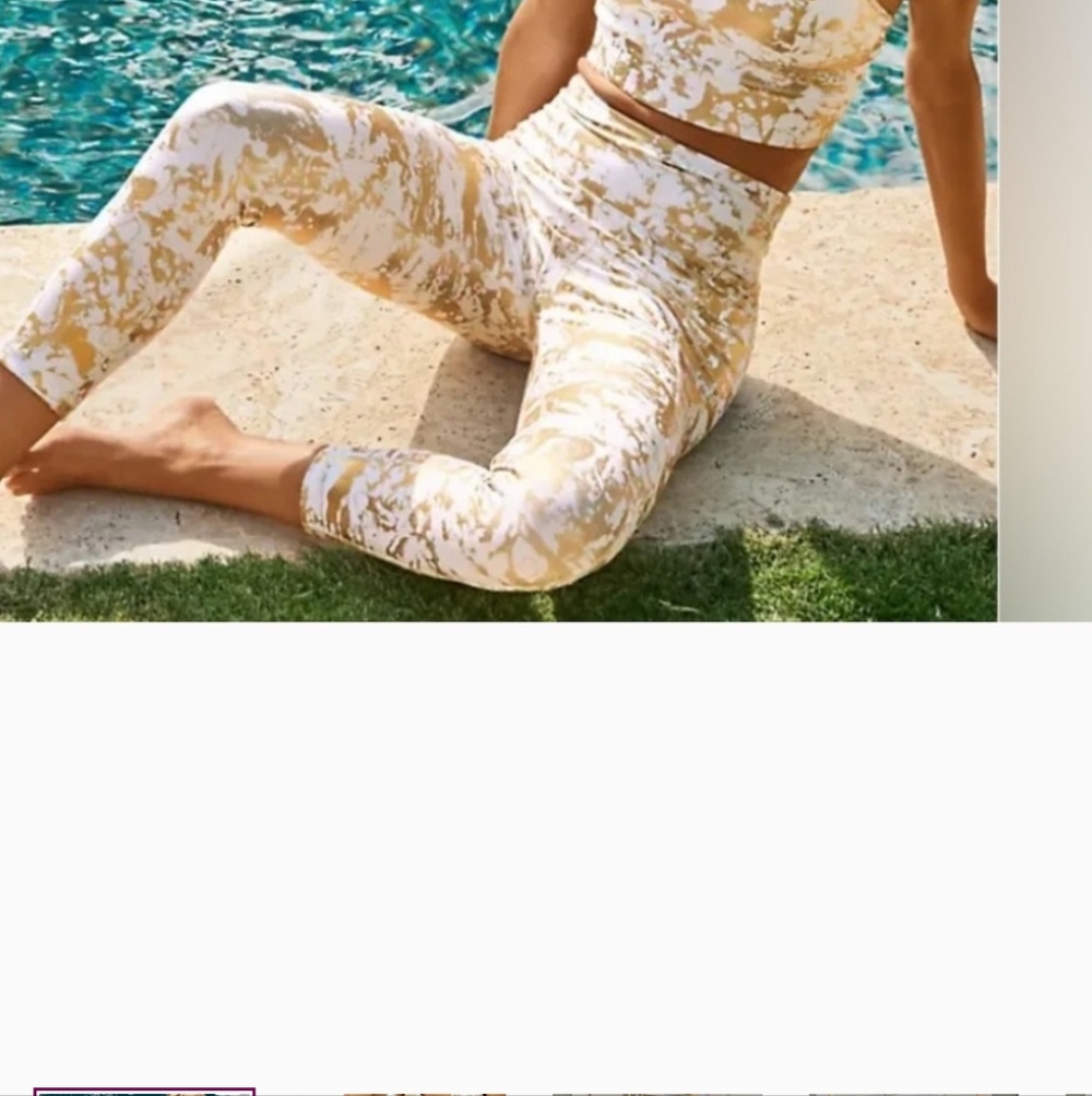 Lilly Pulitzer Luxletic weekender high rise leggings